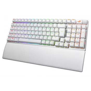 ASUS ROG Strix Scope II 96 Wireless Tastiera gaming USB + RF wireless + Bluetooth QWERTZ tedesco bianco