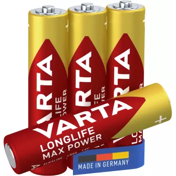 VARTA Batteria Longlife Max Power Micro AAA LR03 1x4