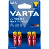 VARTA Batteria Longlife Max Power Micro AAA LR03 1x4