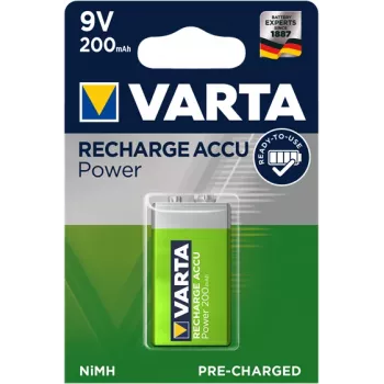 VARTA E-bloc Hr61 9V 200mAh batteria ricaricabile