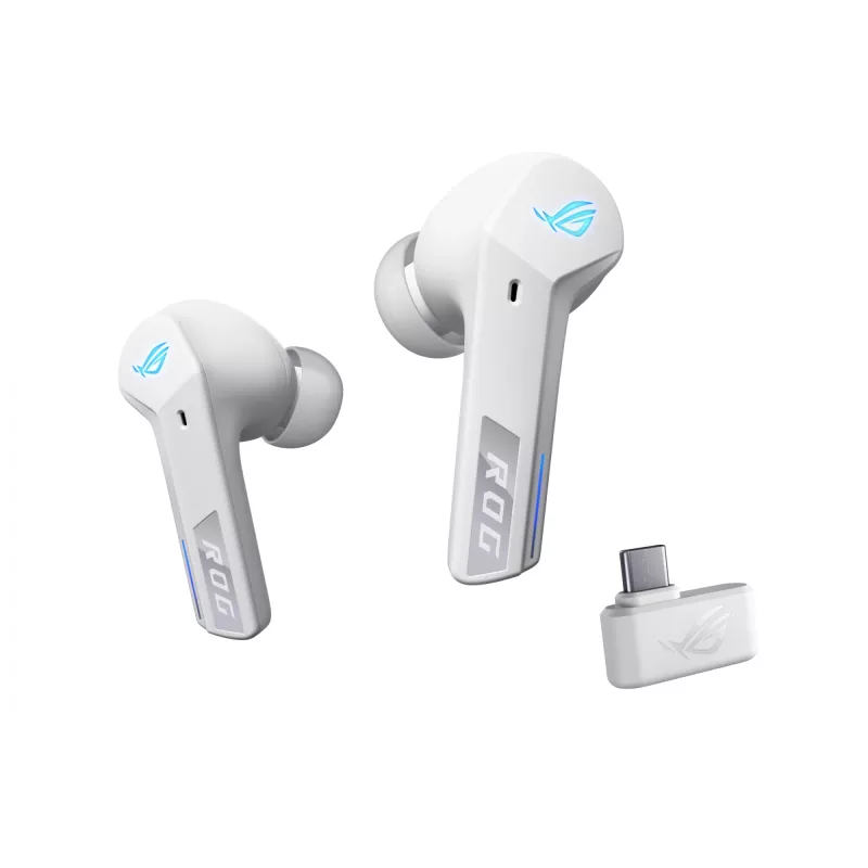 ASUS ROG Cetra True Wireless Speednova cuffie True Wireless Stereo (TWS) in-ear gaming Bluetooth bianco