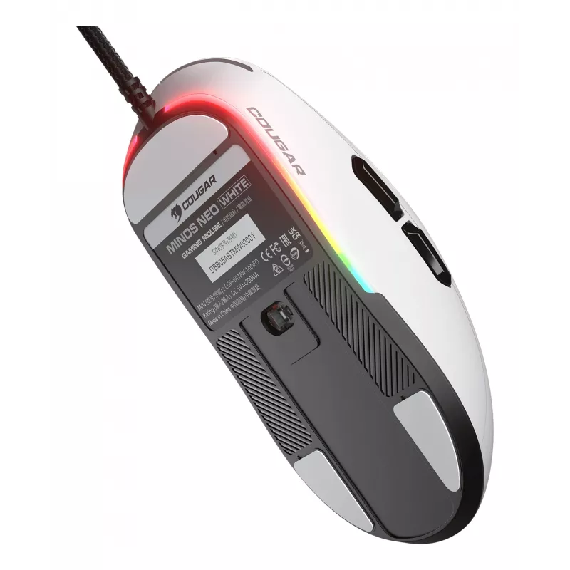 COUGAR mouse gaming Minos Neo, con filo, bianco