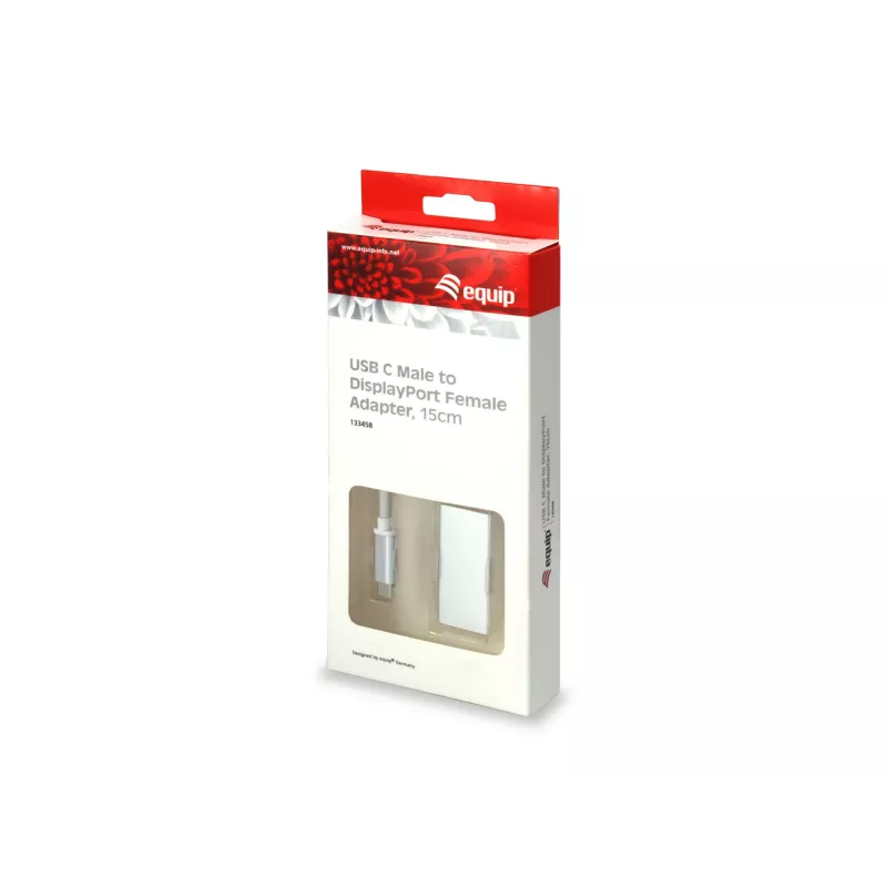 Adattatore Equip USB Type-C a DisplayPort, 4096 x 2160 pixel