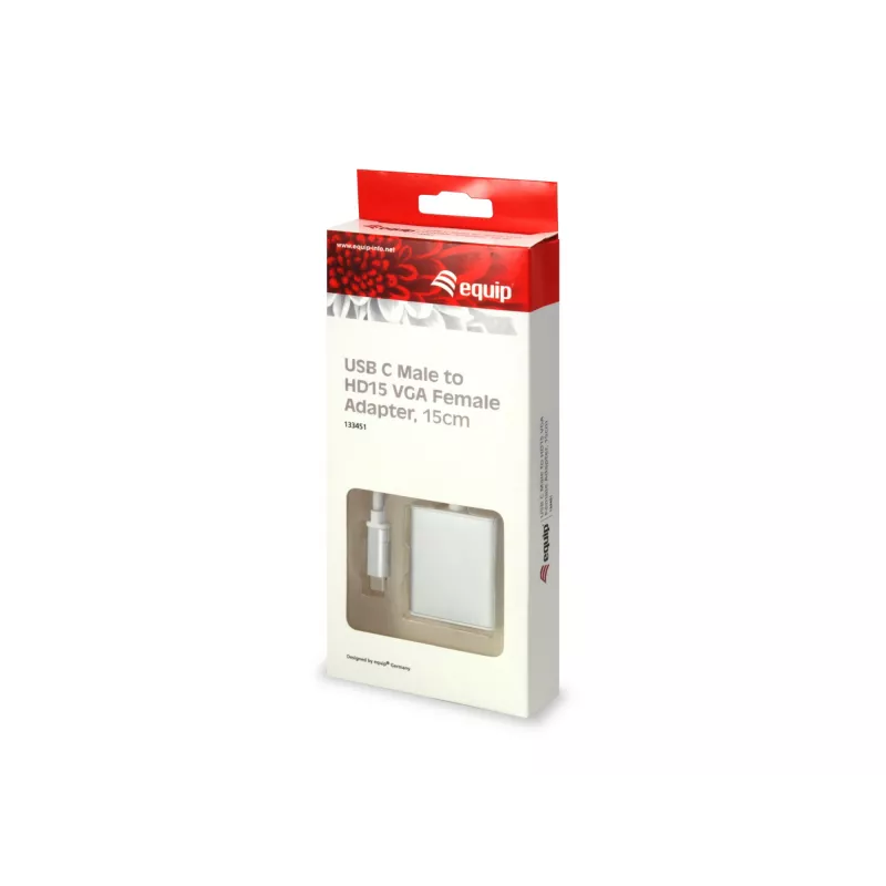 Adattatore USB Type-C a HD15 VGA Equip 133451