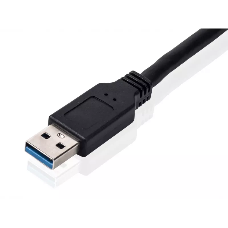 Adattatore Equip USB 3.0 a SATA, nero, 5 Gbit/s, CE, 50 mm, 9,5 mm, 550 mm
