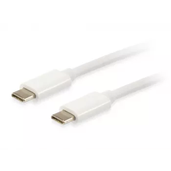 Cavo Equip Platinum USB Type-C, 2 m, USB C, USB C, USB 3.2 Gen 2 (3.1 Gen 2), 10 Gbit/s, bianco