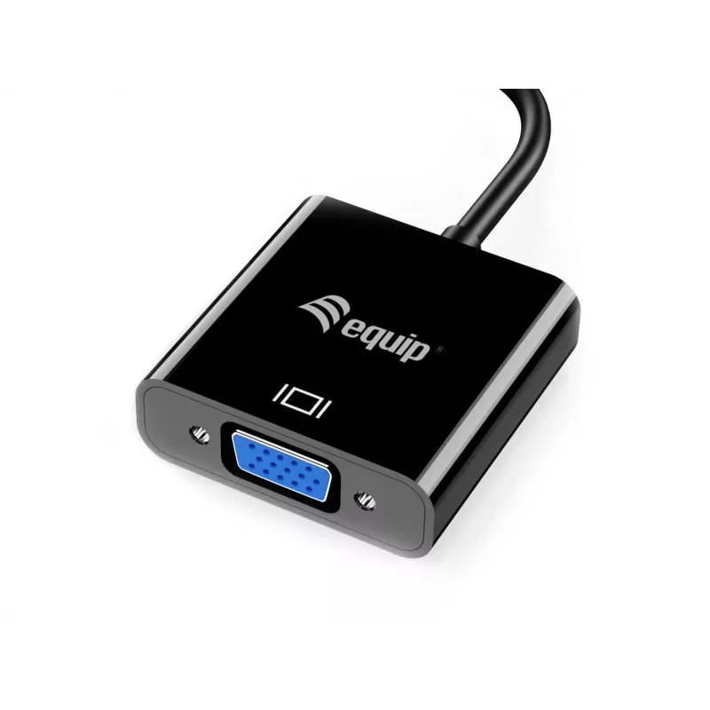 Adattatore Equip USB 3.0 a VGA, 3.2 Gen 1 (3.1 Gen 1), USB Type-A, uscita VGA (D-Sub), 1920 x 1080 pixel