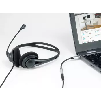 Adattatore DAC audio USB-C a 3,5 mm Equip
