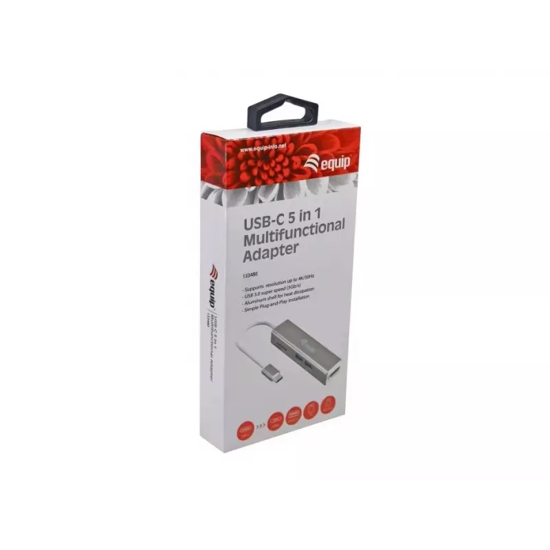Adattatore multifunzione 5-in-1 USB-C Equip