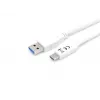 Cavo Equip USB 3.2 Gen 1 Type-C a A, M/M, 1 m, 1 m, USB A, USB C, USB 3.2 Gen 1 (3.1 Gen 1), 5 Gbit/s, bianco