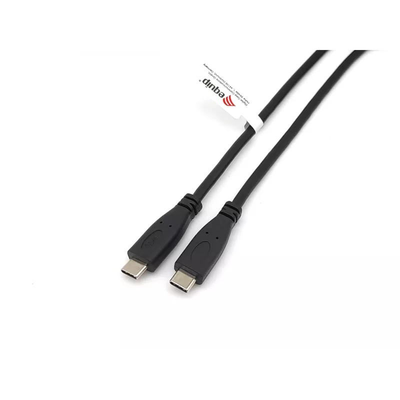 Cavo Equip USB 2.0 Type-C to C, M/M, 2.0 m, 2 m, USB C, USB C, USB 2.0, 0.48 Gbit/s, nero