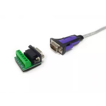 Cavo adattatore Equip USB-A a seriale RS-422/485 DB9, grigio, 1,5 m, USB Type-A, DB-9, connettore maschio, connettore maschio