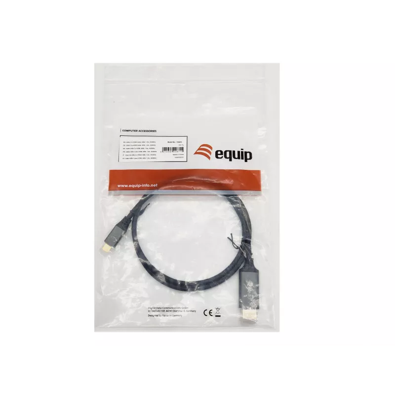 Cavo Equip USB-C a HDMI, M/M, 1,0 m, 4K/60Hz