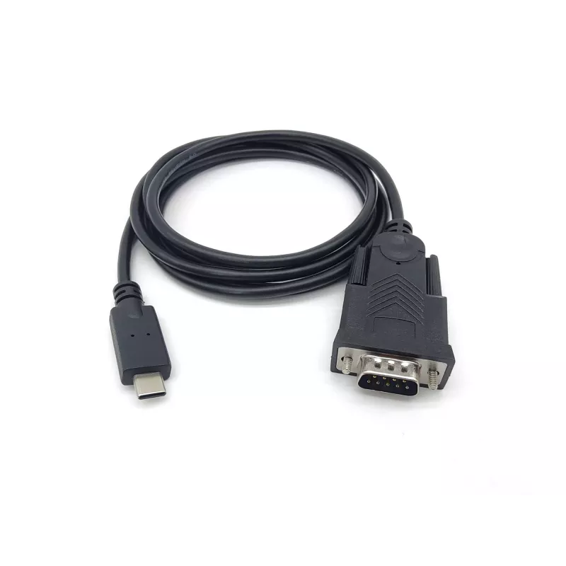 Cavo Equip USB-C a seriale DB9 M/M 1,5 m nero