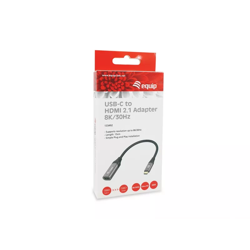 Adattatore Equip USB-C to HDMI 2.1 8K 30Hz 0.15m