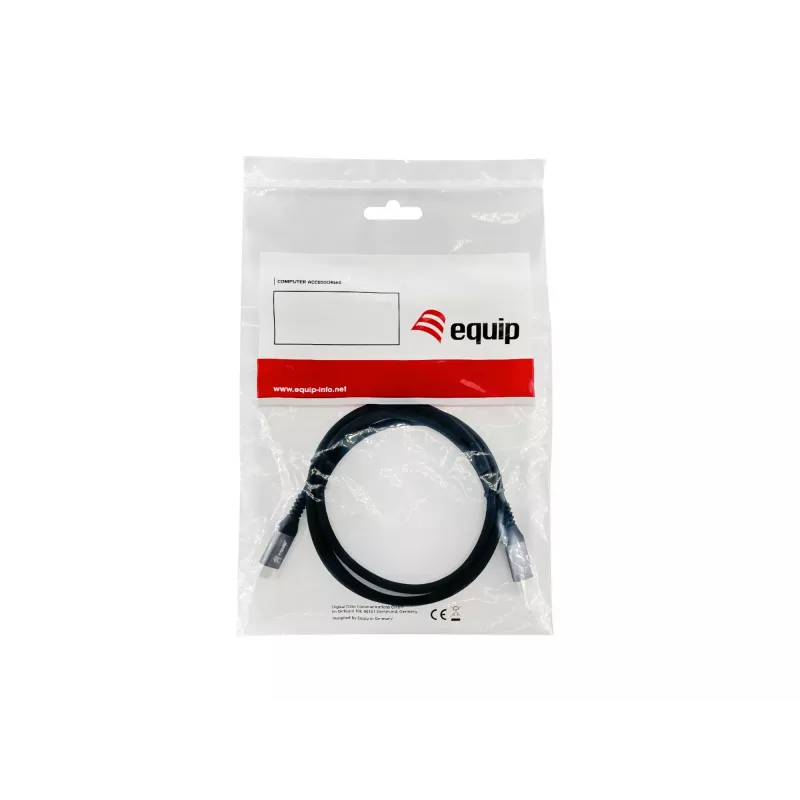 Prolunga Equip USB 3.2 Gen 2 C-C, M/F, 1,0 m, 4K/60Hz, 10 Gbit/s