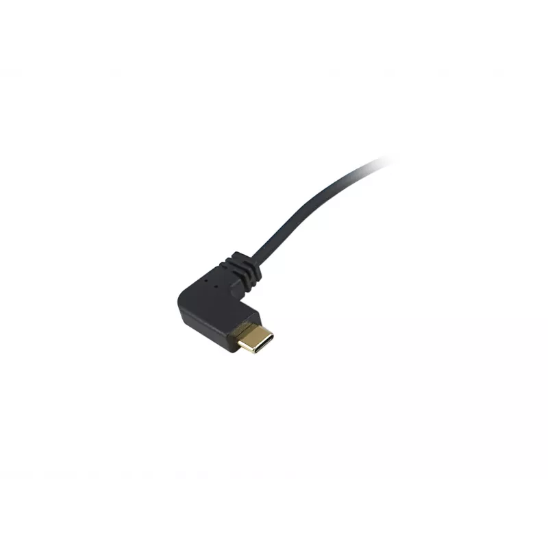 Cavo a spirale Equip USB 2.0 C a C con angolo 90° M/M 1 m nero