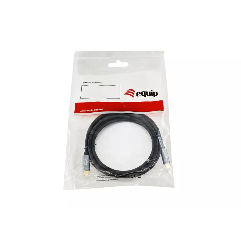 Cavo Equip USB 3.2 Gen 2 C a C, M/M, 2,0 m, 5A, PD 100W, 4K/60Hz, 10Gbps