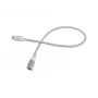 Prolunga Equip USB 3.2 Gen 2 C a C, 0,5 m, M/F, 4K/60Hz, 10 Gbit/s, bianco