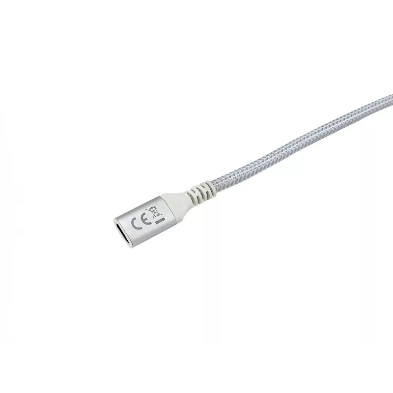 Prolunga Equip USB 3.2 Gen 2 C a C, 1,0 m, M/F, 4K/60Hz, 10Gbps, bianco