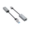 Adattatore di rete Equip USB-C a 2,5 Gigabit Ethernet (USB-C+A)