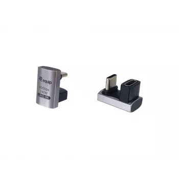 Adattatore USB 4 C-C con connettore a U Equip 133477 40 Gbit/s PD 240 W confezione da 2