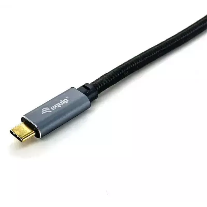 Cavo USB-C a C EQUIP 3,0 m — USB 3.2 Gen 2 (10 Gbit/s), PD100W, 4K/60Hz, nero