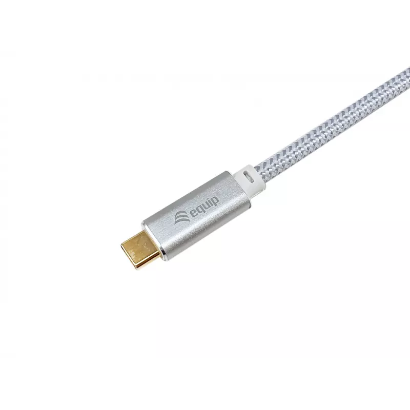 Cavo USB-C a USB-C EQUIP 3,0 m — USB 3.2 Gen 2, 10 Gbps, PD 100 W, 4K/60 Hz, bianco