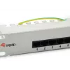Patch panel 25 porte Cat.3 RJ45 ISDN Equip, grigio chiaro