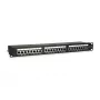 Equip Patch Panel 24 porte Cat.5e schermato, nero