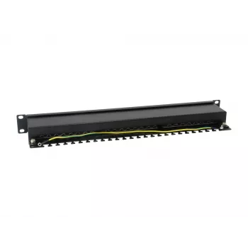 Equip Patch Panel 24 porte Cat.6 schermato, grigio chiaro