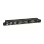 Equip Patch Panel 48 porte Cat.6 schermato, nero