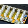 Equip Patch Panel 16 porte Cat.6 schermato, nero, 10/100/1000Base-T(X), Gigabit Ethernet, 1000 Mbit/s, RJ-45, Cat6, montaggio rack