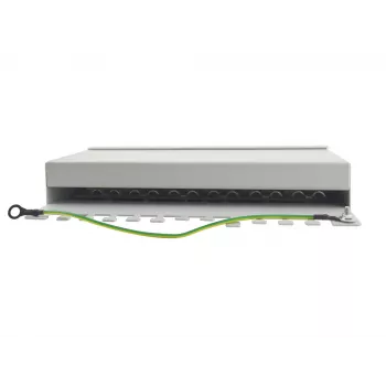 Equip Patch Panel desktop 12 porte Cat.6, grigio chiaro, 10/100/1000Base-T(X), Gigabit Ethernet, 1000 Mbit/s, RJ-45, Cat6, 1U