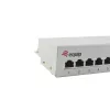 Equip Patch Panel desktop 12 porte Cat.6, grigio chiaro, 10/100/1000Base-T(X), Gigabit Ethernet, 1000 Mbit/s, RJ-45, Cat6, 1U