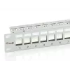 Equip Patch Panel Keystone 24 porte Cat.6 schermato, grigio chiaro
