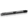 Equip Patch Panel 16 porte Cat.5e non schermato, nero