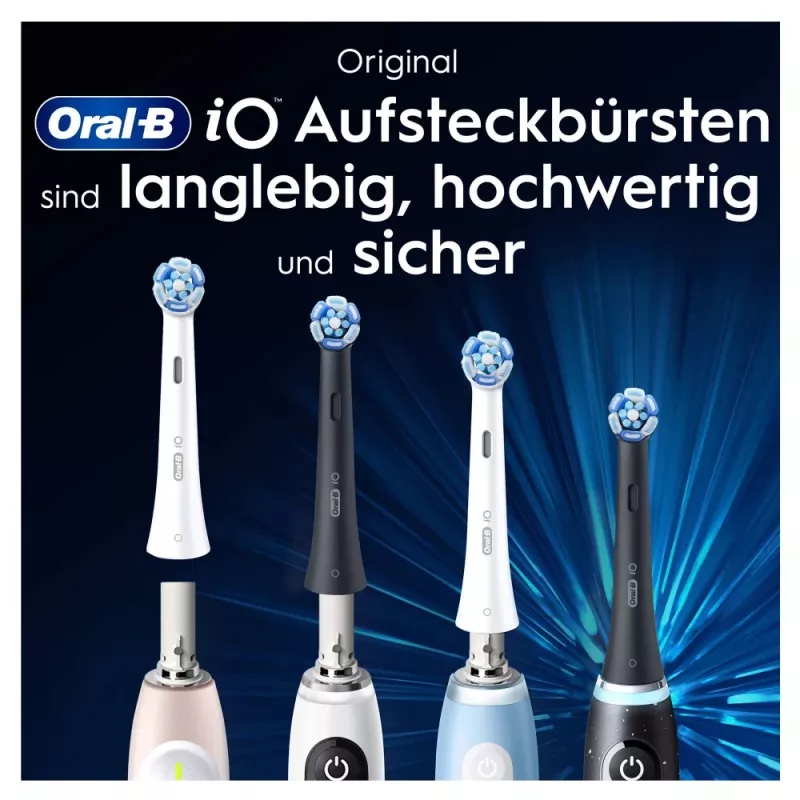 Testine di ricambio Oral-B iO Ultimate Clean, bianco, 2 pz.