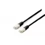 Cavo patch Equip Cat.6A Platinum S/FTP, 10 m, nero