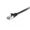 Cavo patch Equip Cat.6A S/FTP RJ-45 10 m nero