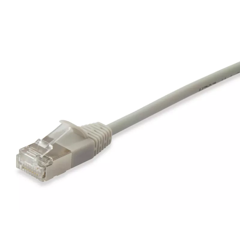 Cavo patch slim Equip Cat.6A F/FTP RJ-45 10 m beige