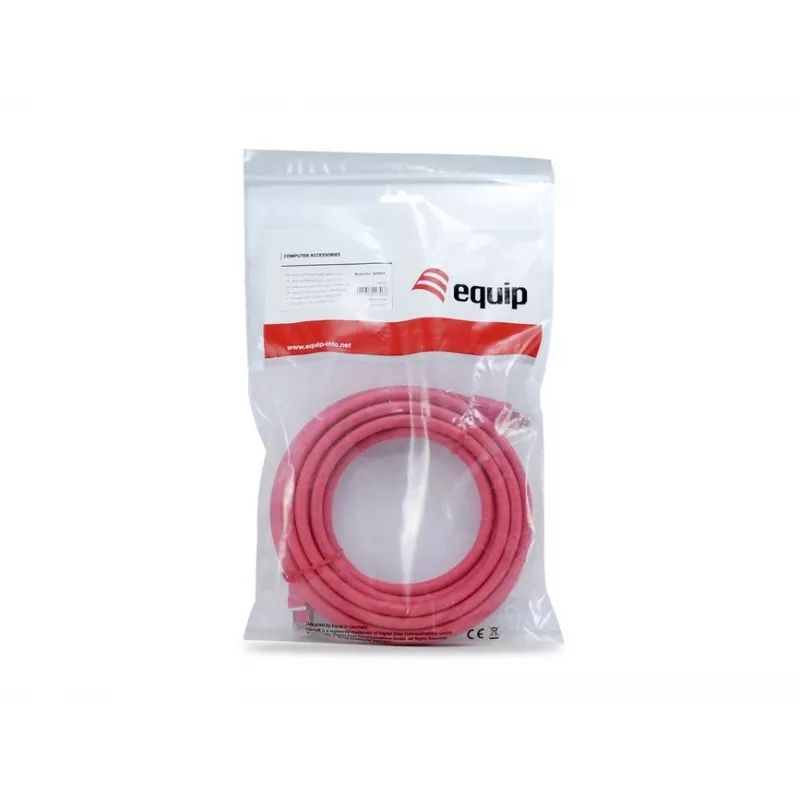 Cavo patch Equip Cat 8.1 S/FTP (PIMF), LSOH, 0,5 m, rosso