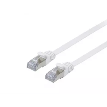 Cavo patch piatto Equip Cat.6A U/FTP RJ-45 1 m bianco