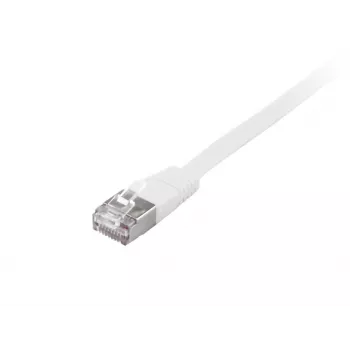 Cavo patch piatto Equip Cat.6A U/FTP, 3,0 m, bianco, 3 m, Cat6a, U/FTP (STP), RJ-45, RJ-45, bianco