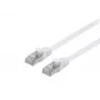 Cavo patch piatto Equip Cat.6A U/FTP, 5,0 m, bianco, 5 m, Cat6a, U/FTP (STP), RJ-45, RJ-45, bianco