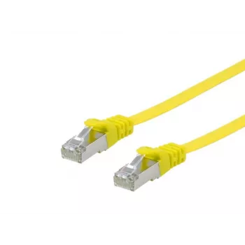 Cavo patch piatto Equip Cat.6A U/FTP, 10,0 m, giallo