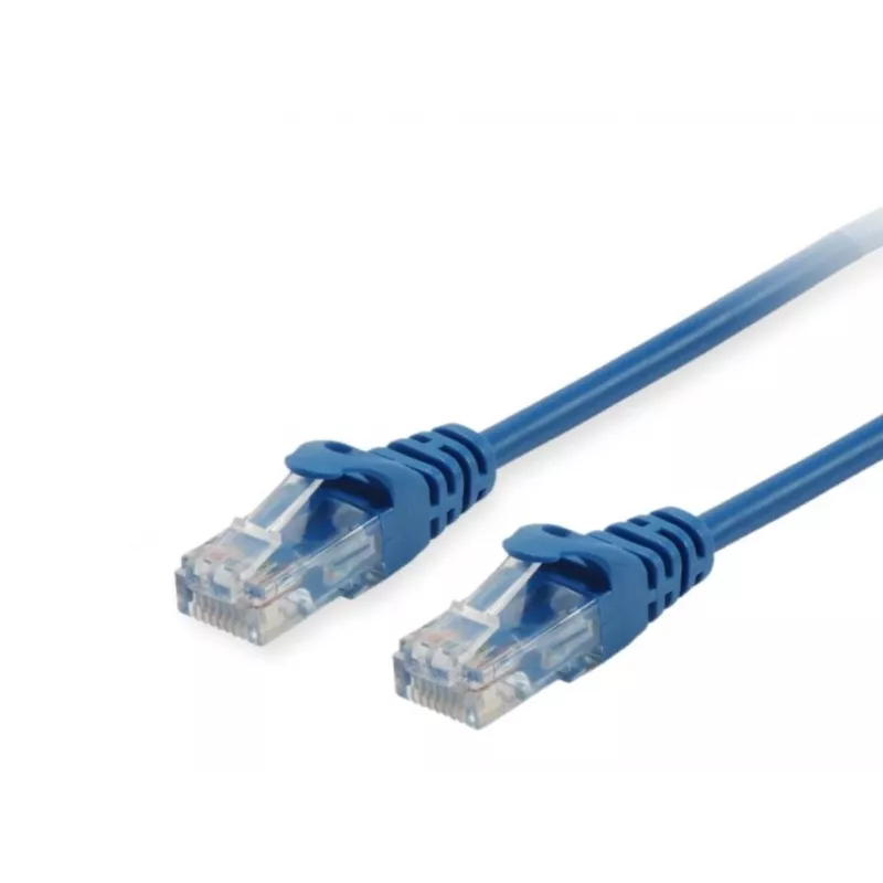 Cavo patch Equip Cat.6A U/UTP RJ-45 0,5 m blu