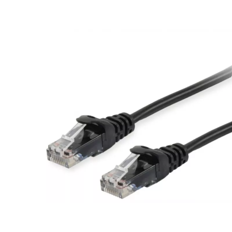 Cavo patch Equip Cat.6A U/UTP, 10m, nero, 10 m, Cat6a, U/UTP (UTP), RJ-45, RJ-45, nero
