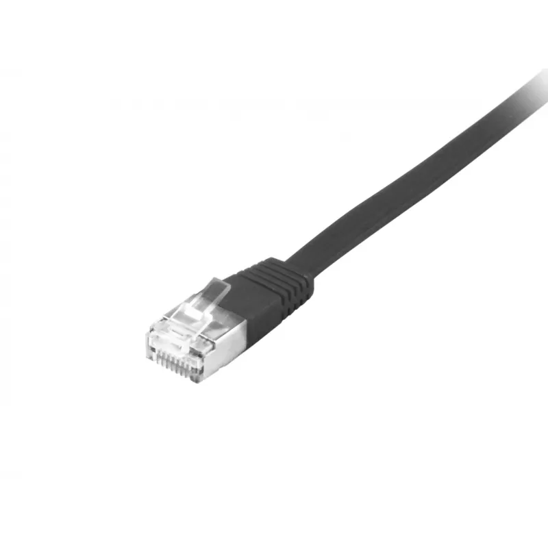 Cavo di rete Equip Cat.6A U/FTP flat patch RJ-45 5,0 m nero