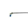 Cavo patch Equip Cat.6A S/FTP, connettore angolare su dritto, 2,0 m, bianco